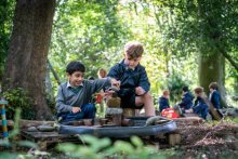 Derby Grammar School recognised for outstanding Forest School practice 